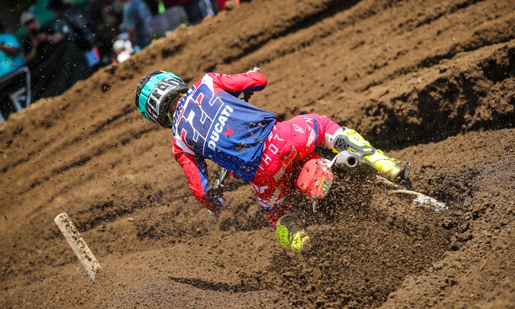 L'équipe Ducati au grand complet à RedBud
