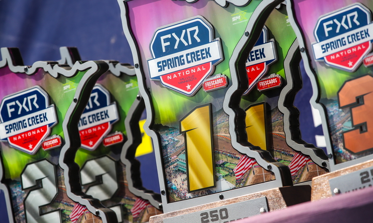 MX Spring Creek : "Sans paroles"