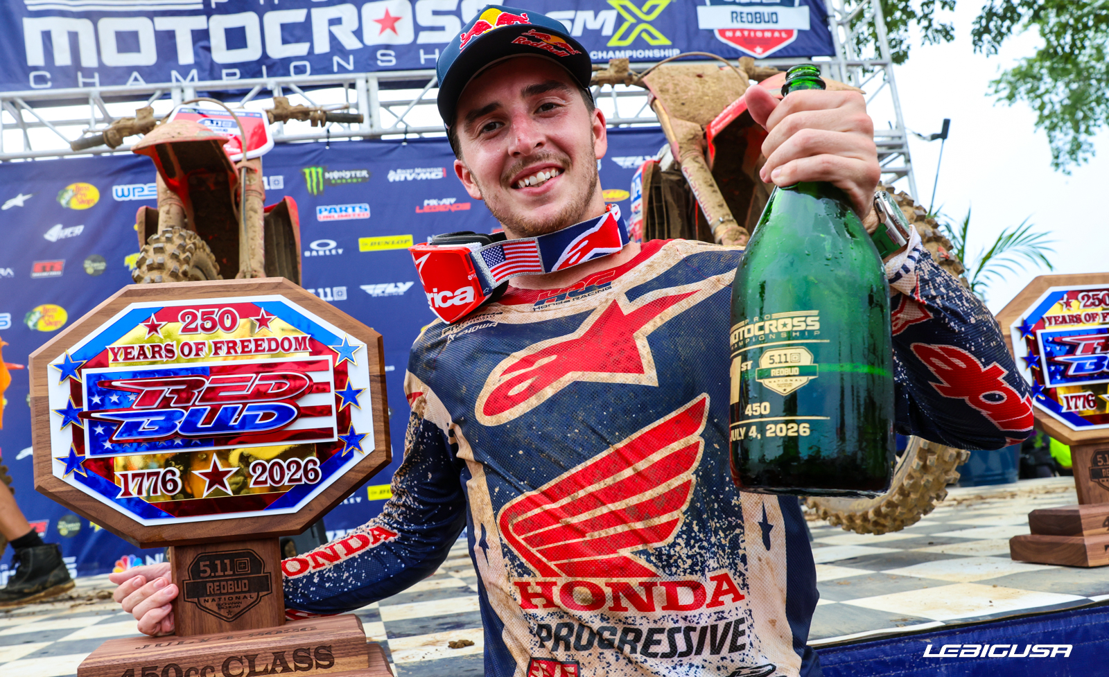 Hunter Lawrence passe un cap à RedBud