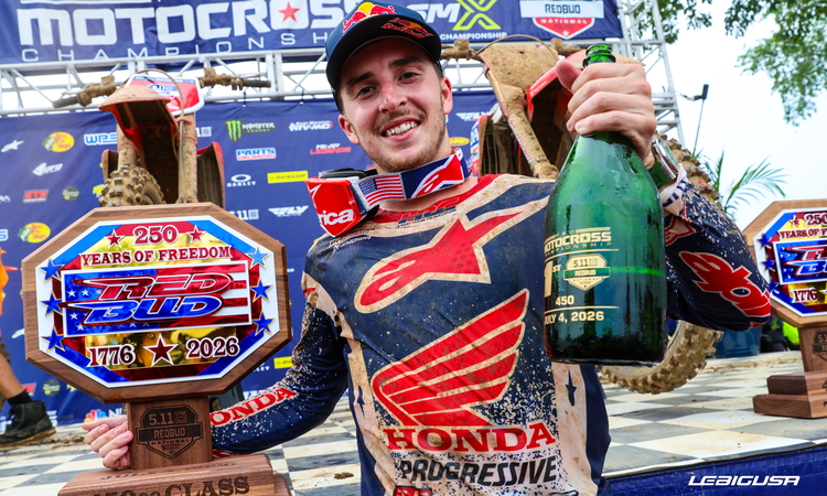 Hunter Lawrence passe un cap à RedBud