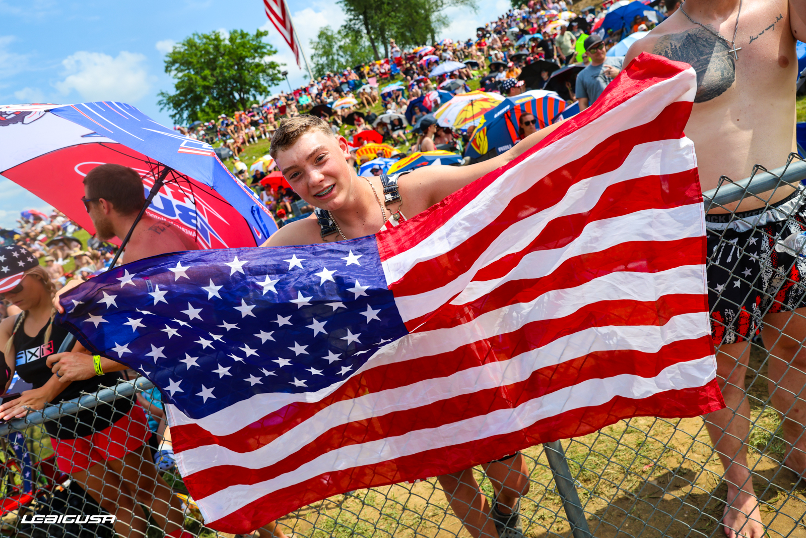 MX de RedBud : "sans paroles"