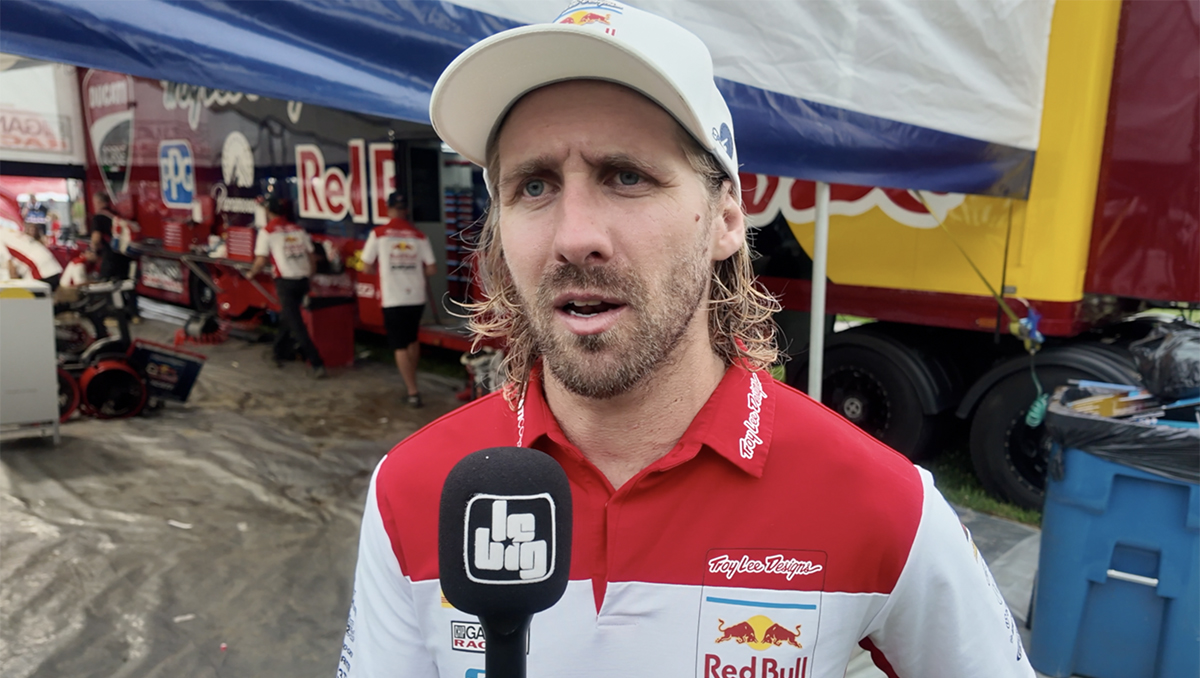 Justin Barcia : "Il y a du positif à retenir"
