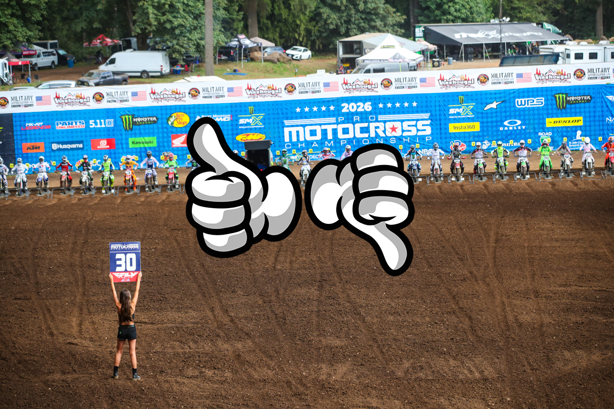 "Ce qu'il faut retenir et... oublier" : MX de Washougal