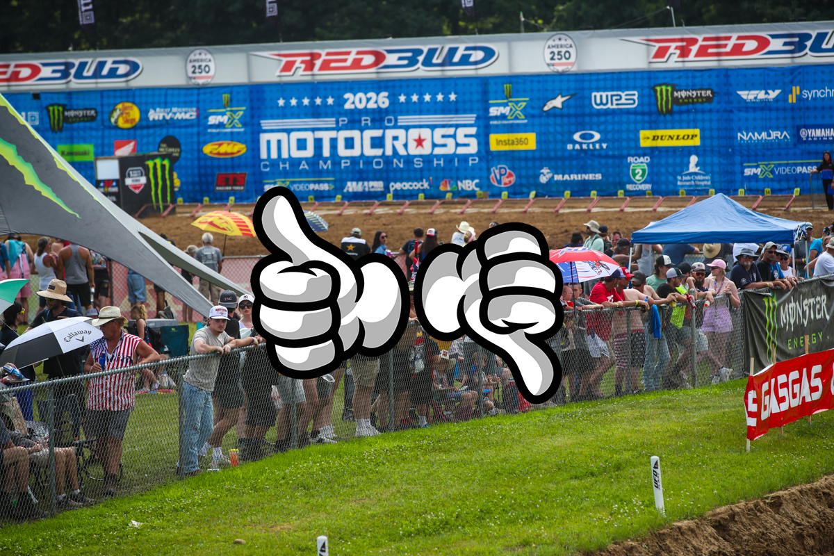 "Ce qu'il faut retenir et... oublier" : MX RedBud