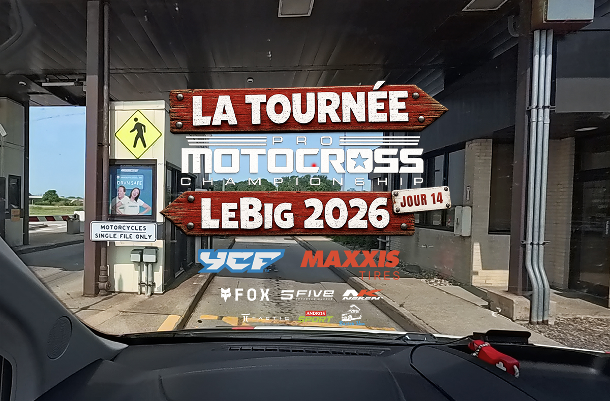 La tournée Pro Motocross (Jour 14) : New York-Michigan
