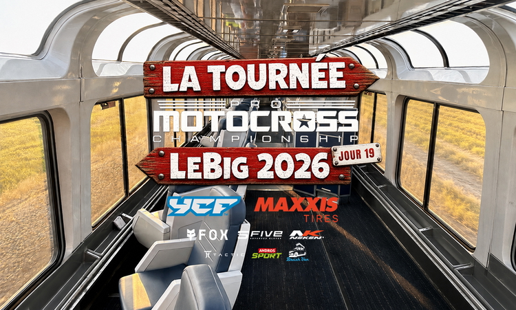 La tournée Pro Motocross (Jour 19) : Montana-Oregon (train)