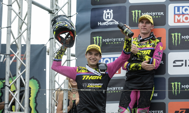 4ème victoire pour Guillem Farres en MX2