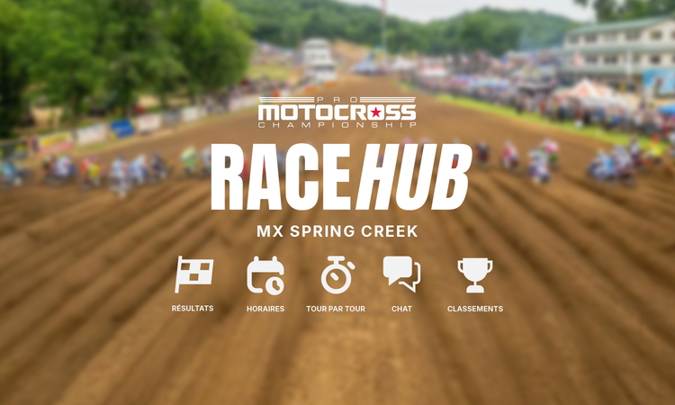 Le programme du MX de Spring Creek