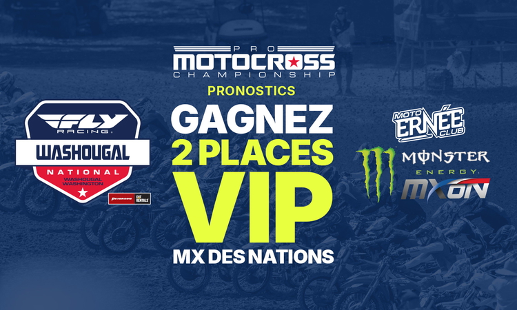 Le classement des pronos avant le MX de Washougal