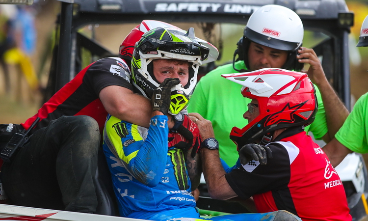 Saison Pro Motocross terminée pour Seth Hammaker