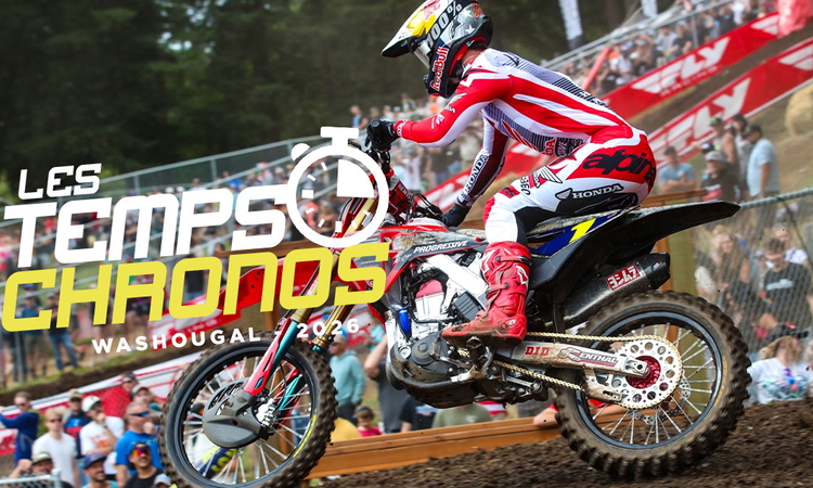 Les temps chronos du MX de Washougal