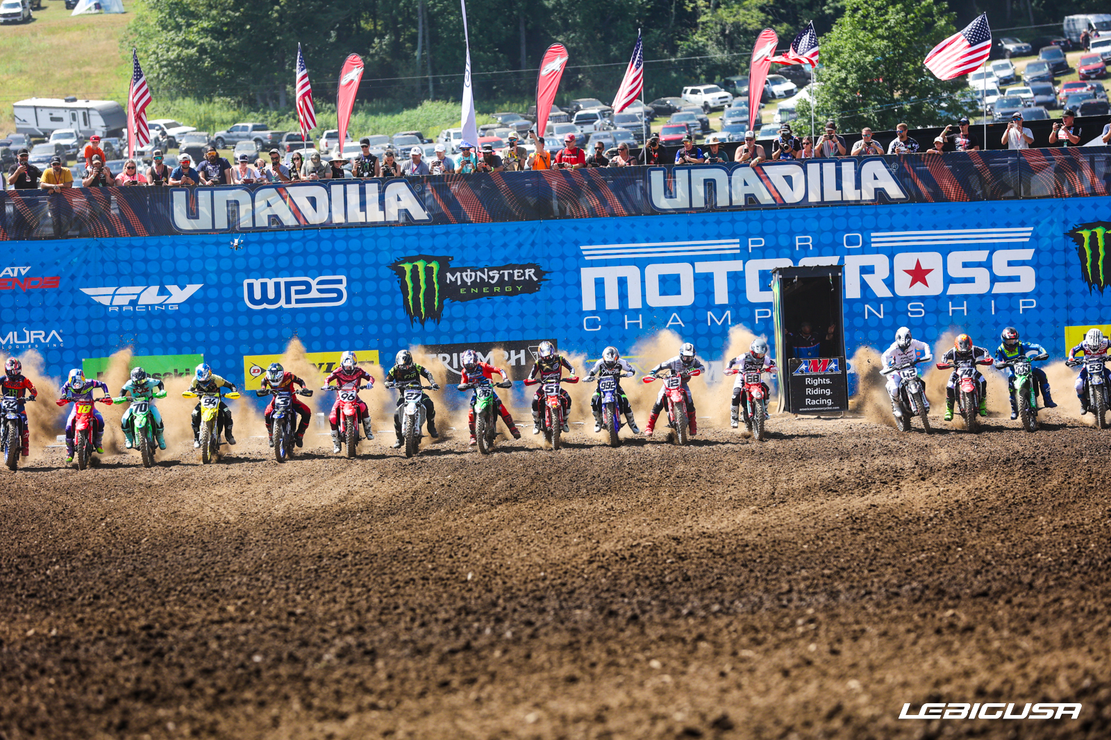 Le Pro Motocross d'Unadilla lance le sprint final