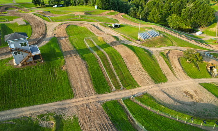 La piste d'Unadilla lundi après-midi