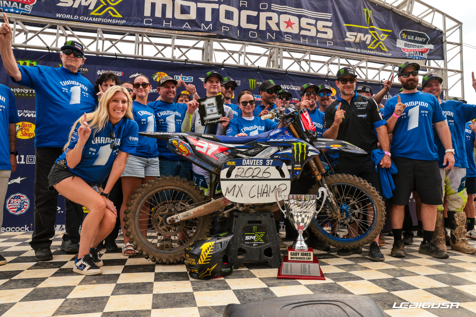 Cole Davies est Champion 2026 Pro Motocross 250
