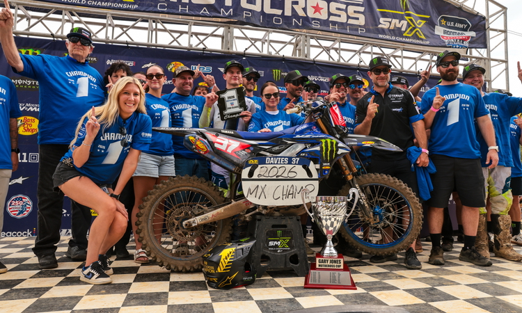 Cole Davies est Champion 2026 Pro Motocross 250