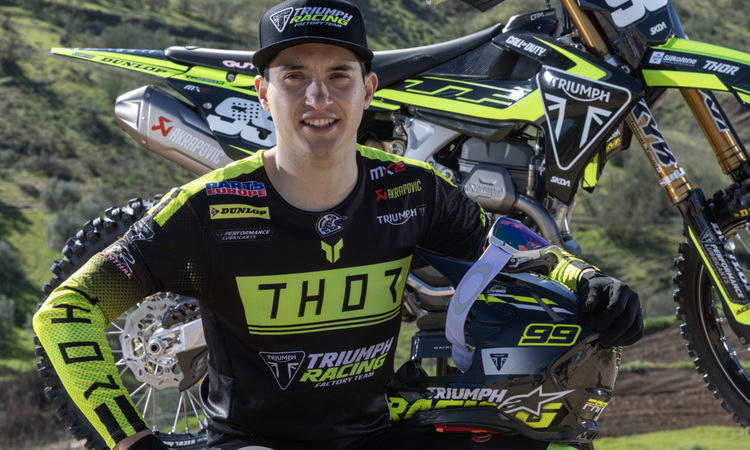 Guillem Farres monte en MXGP avec Triumph en 2027