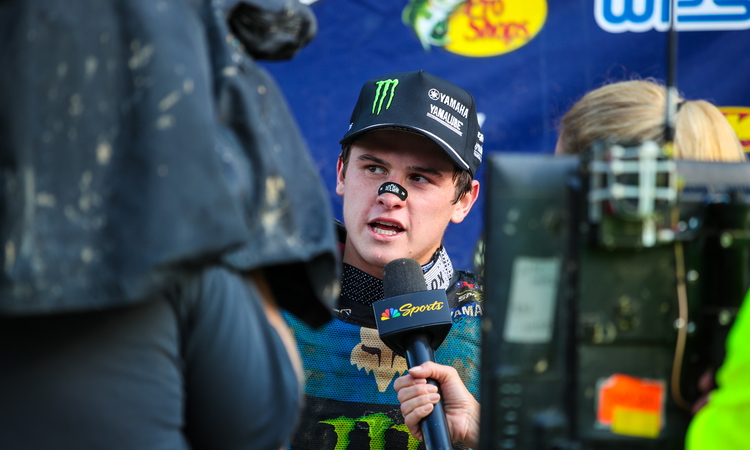 Haiden Deegan : "La moto évolue dans la bonne direction"