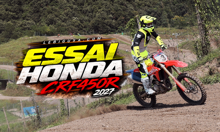 Honda CRF450R 2027 : le châssis qui change tout