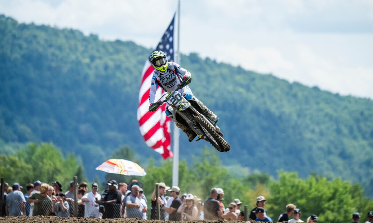 L'équipe Triumph de retour en piste à Unadilla