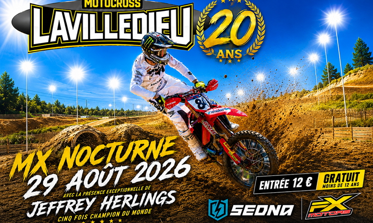 MX nocturne de Lavilledieu le 29 août prochain