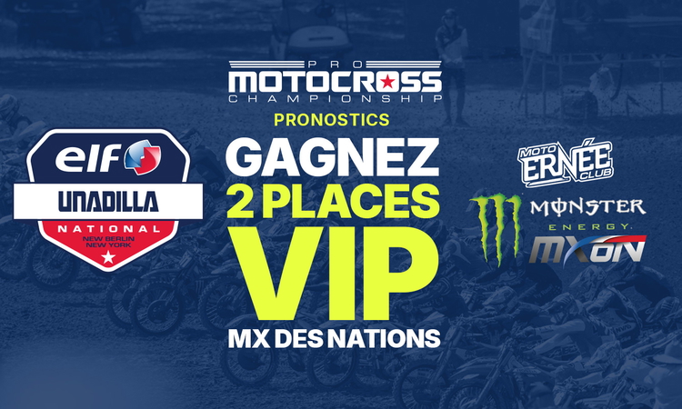 Le classement des pronos avant le MX d'Unadilla