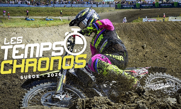 Les temps chronos du MXGP de Suède
