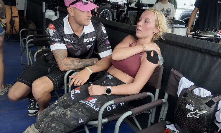 La journée douloureuse de Tayla à Unadilla