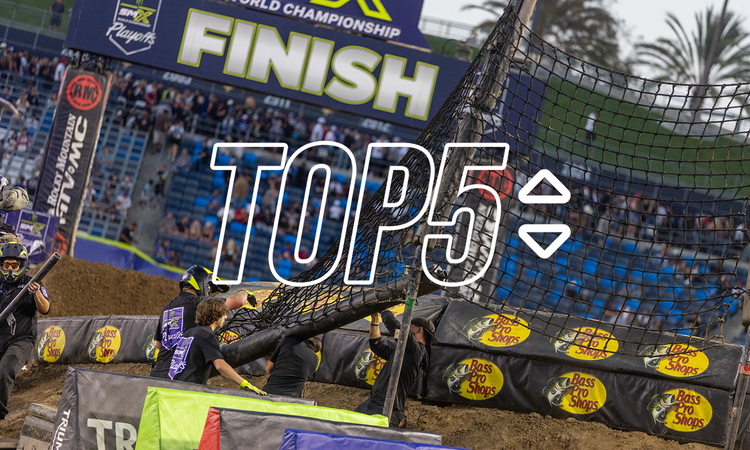 « Hauts et bas » : le Top 5 du SMX de Los Angeles