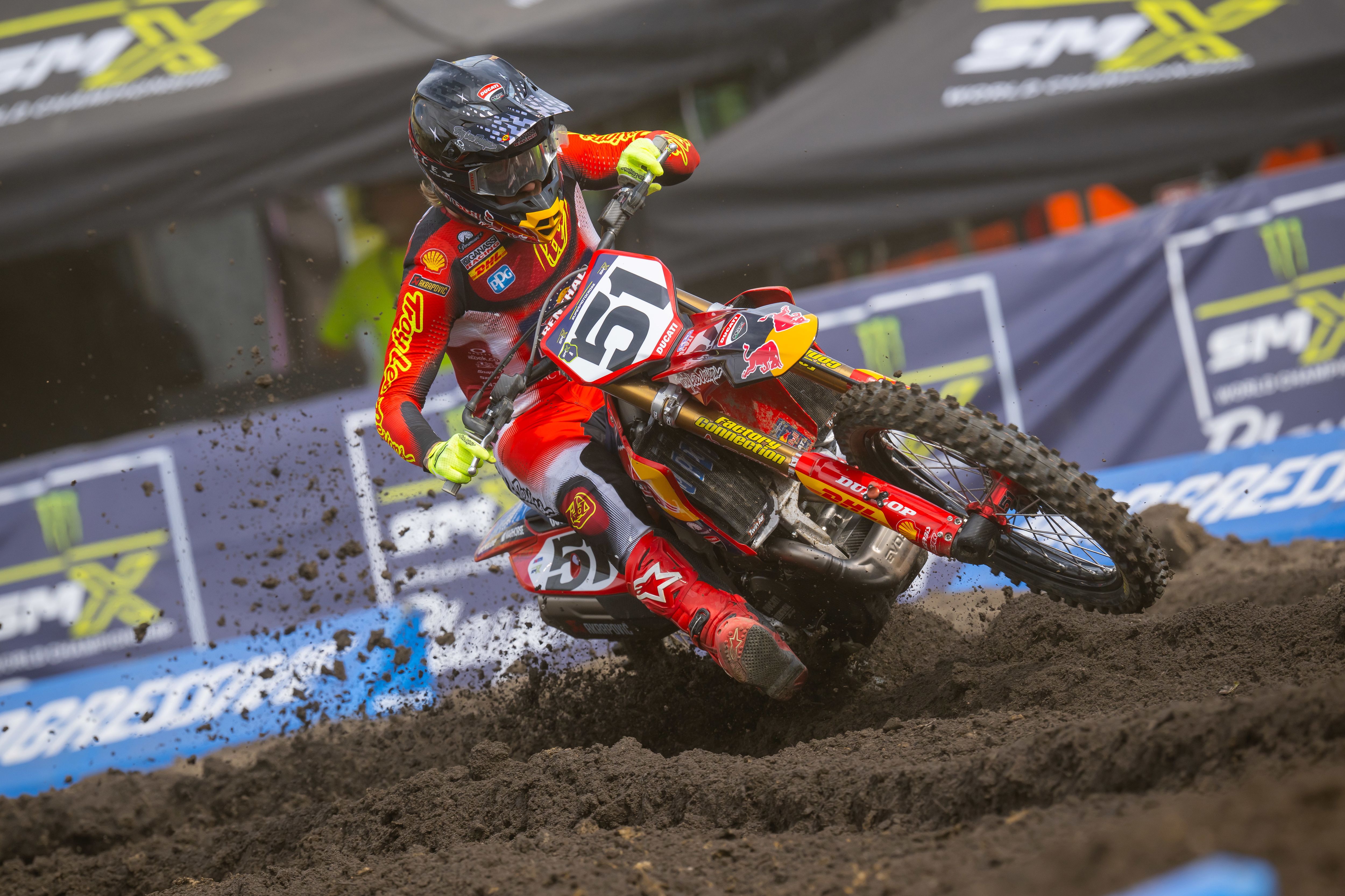 Ouverture brutale des Playoffs SMX pour Ducati