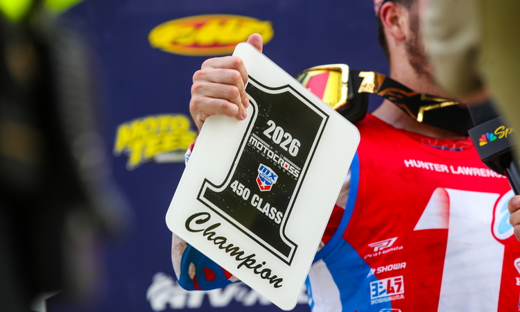 Le titre Pro Motocross 450 d'Hunter Lawrence (photos)