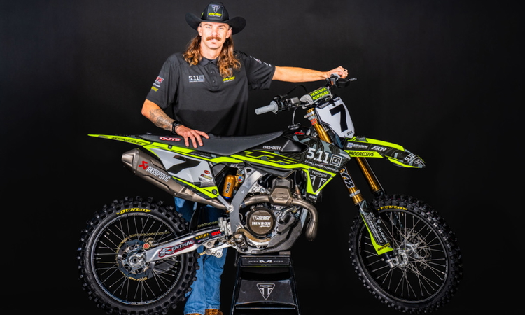 Triumph accueille Aaron Plessinger