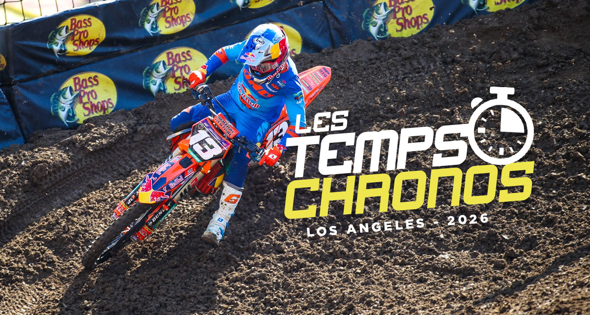 Les temps chronos du SMX de Los Angeles
