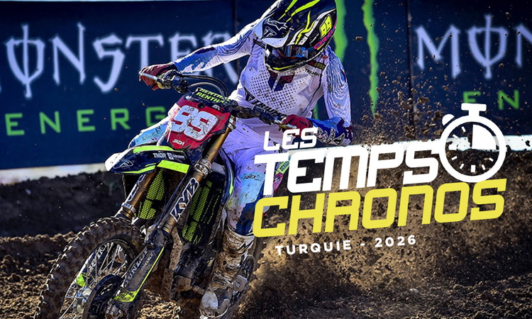 Les temps chronos du MXGP de Turquie