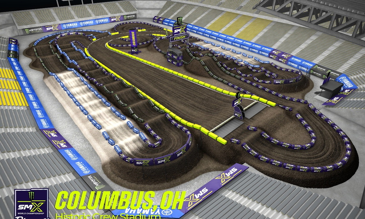 1) SMX Columbus dans l'Historic Crew Stadium