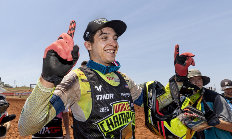 Guillem Farres Champion du Monde MX2 2026