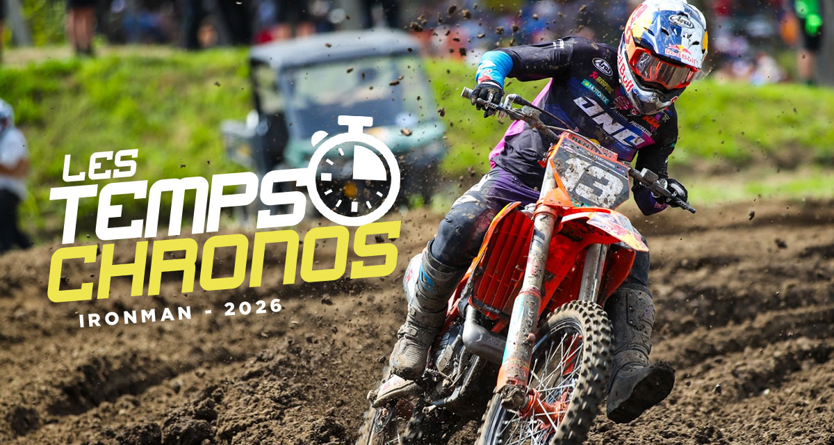 Les temps chronos du MX d'Ironman