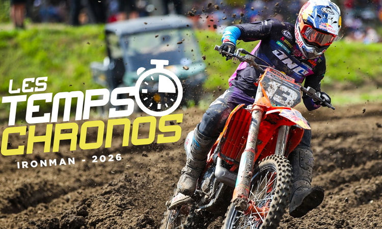 Les temps chronos du MX d'Ironman