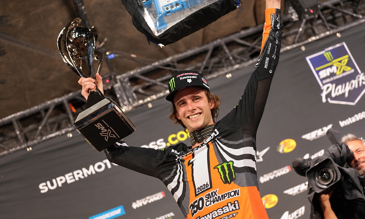 Levi Kitchen est Champion 2026 SMX 250