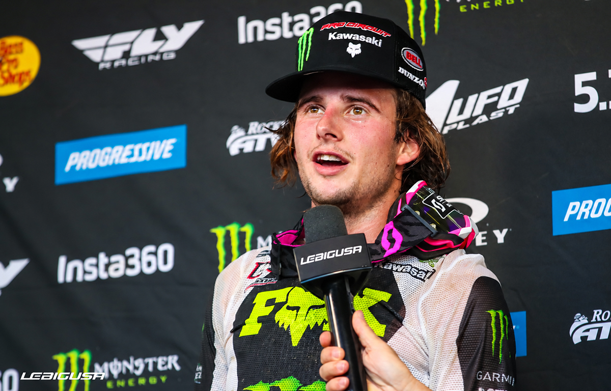 Levi Kitchen : "Qui pilotait ma moto en 1ère manche ?