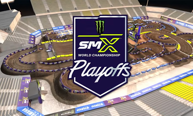 La piste virtuelle du SMX de Columbus (Ohio)