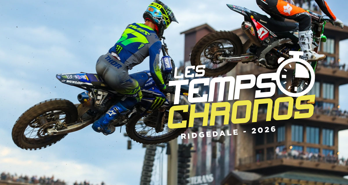 Les temps chronos du SMX de Ridgedale