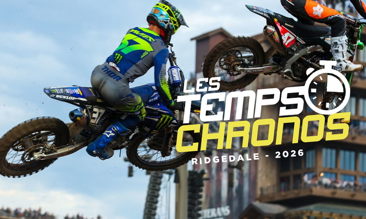 Les temps chronos du SMX de Ridgedale