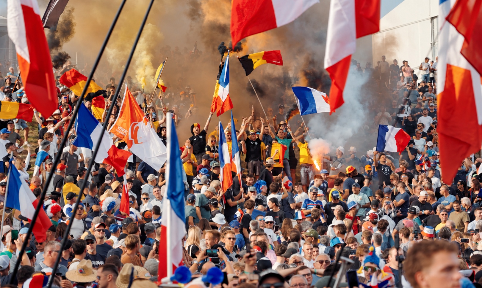 Dans l'ambiance du Motocross des Nations