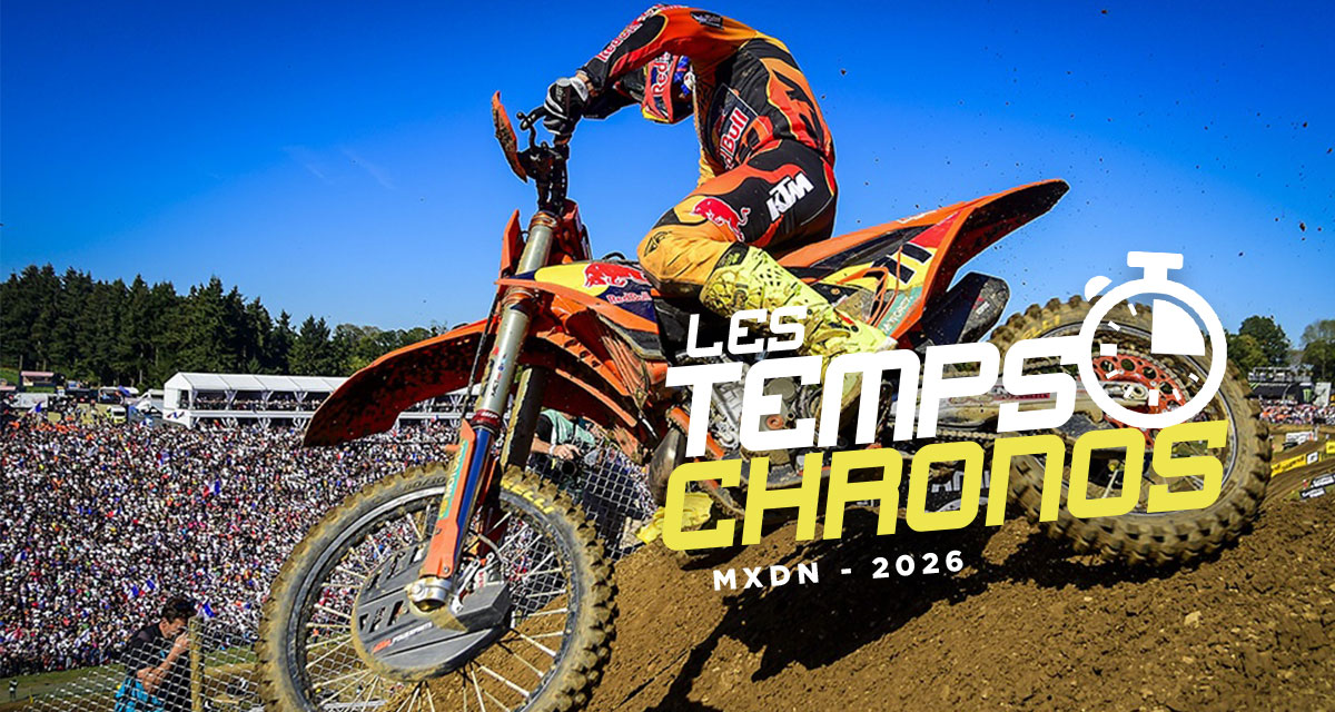 Les temps chronos du MXDN 2026