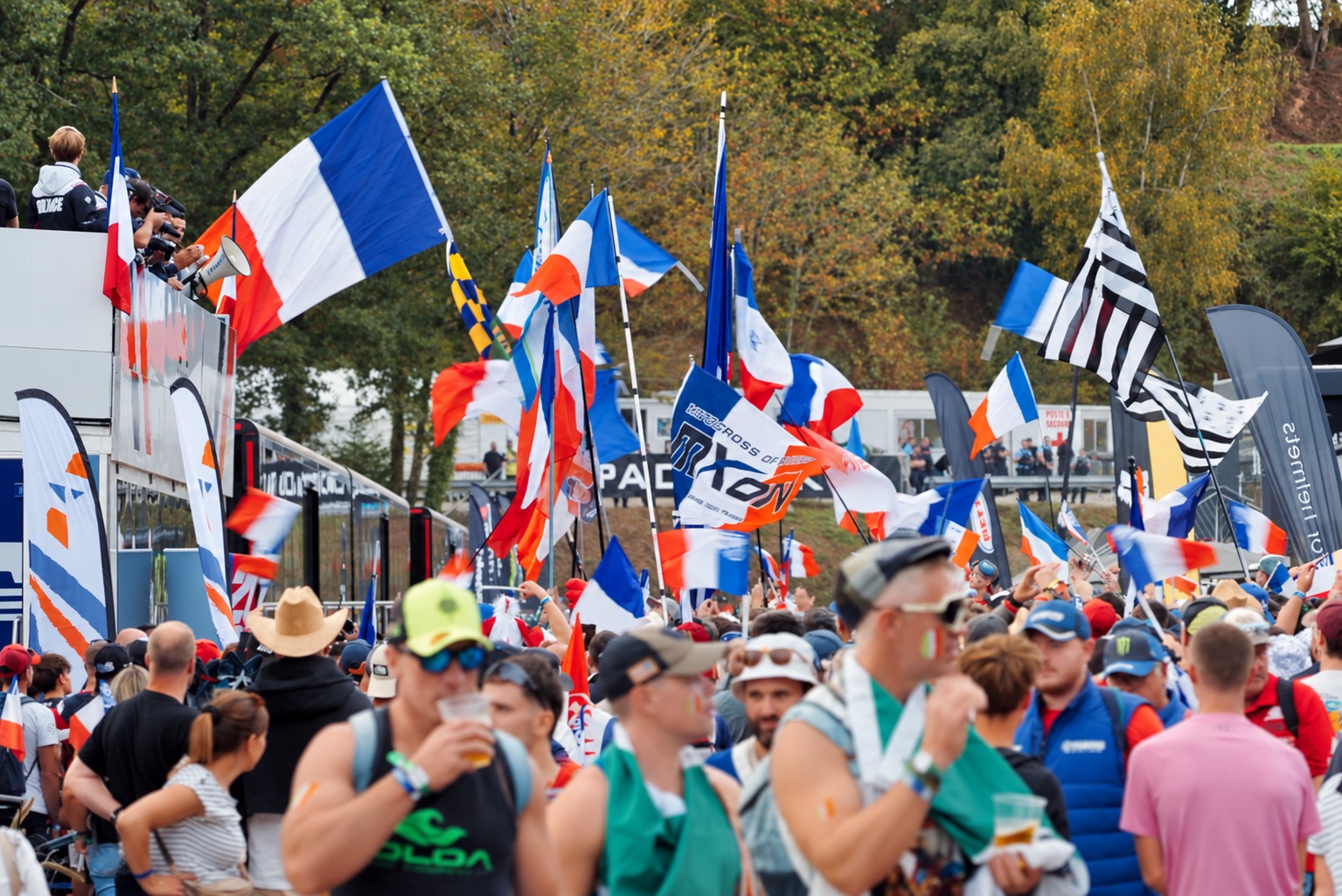 Samedi au Motocross des Nations à Ernée