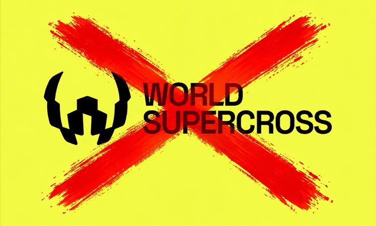 Rideau sur le World Supercross 2026